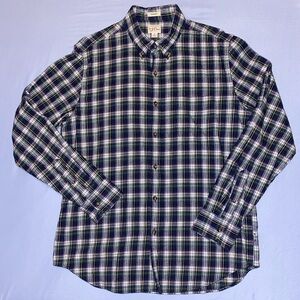 J. Crew Men’s Brushed Twill Button Down Shirt Large